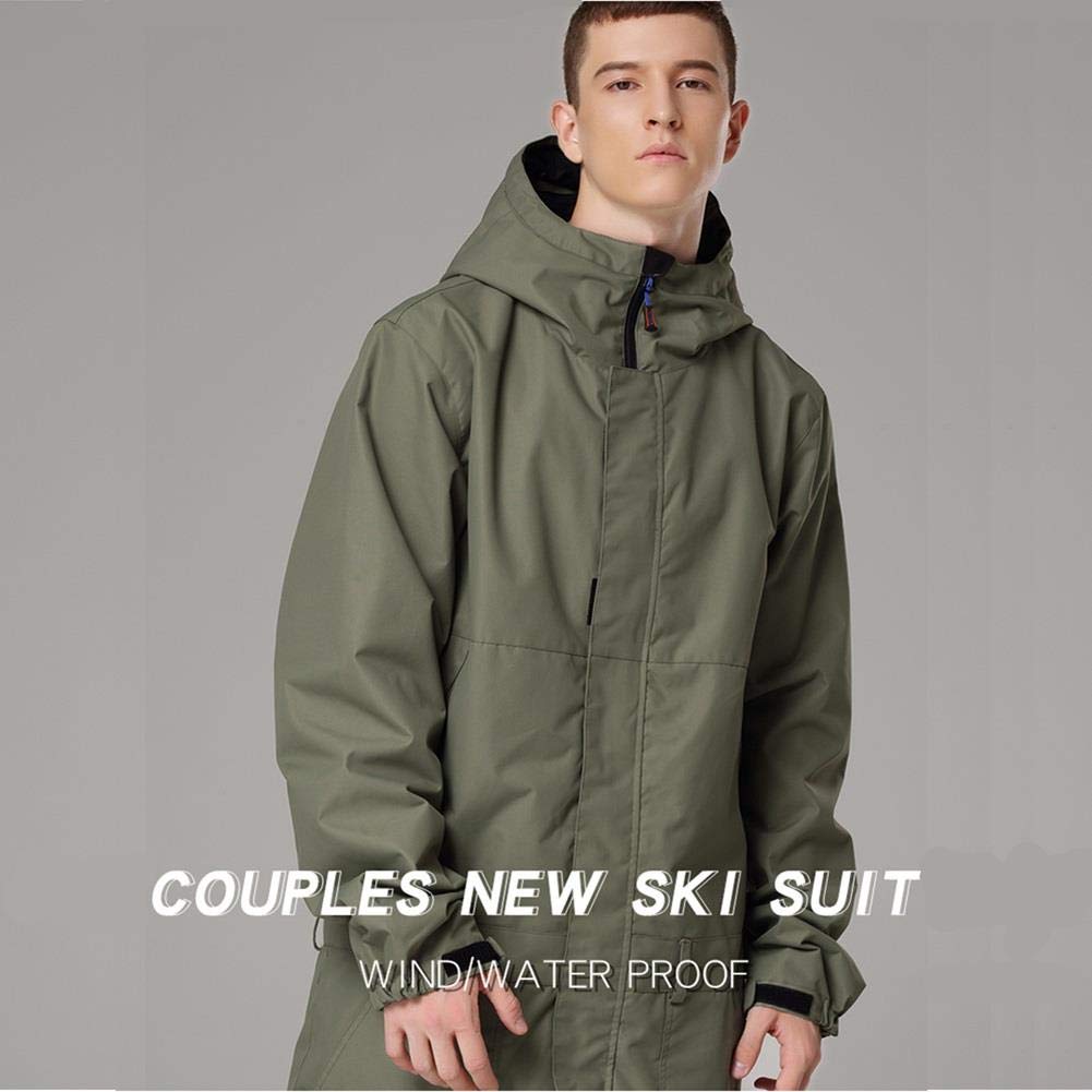 YEEFINE Women's Ski Suit One Piece Snowsuits Jumpsuits Winter Waterproof Snowboard Suits