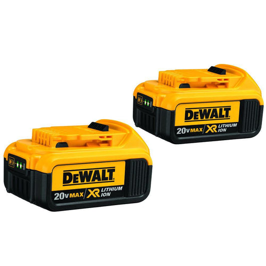 DEWALT 20V MAX 5 Ah Lithium Ion Battery 2-Pack (DCB205-2)