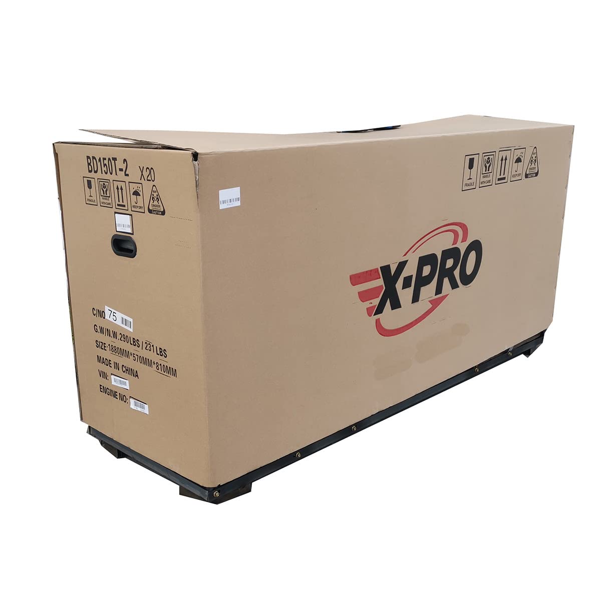 X-PRO 150cc Moped Street Gas Moped 150cc Adult Bike with 13" Aluminum Wheels! (Black)