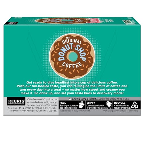The Original Donut Shop Regular Keurig Single-Serve K-Cup Pods, Medium Roast Coffee, 96 Count