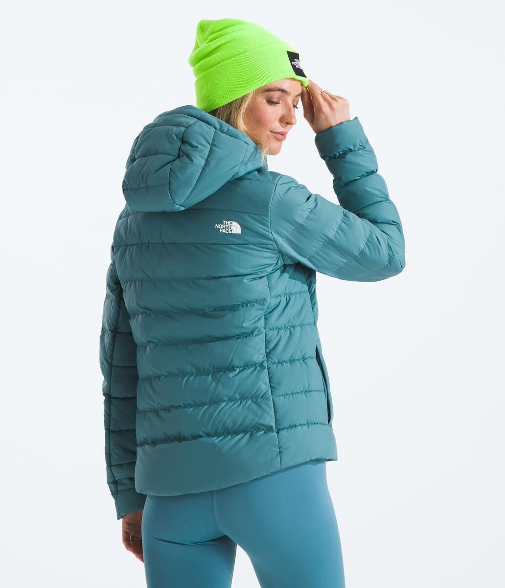 THE NORTH FACE Women's Aconcagua 3 Hooded Jacket | Insulated, Wind & Water Resistant, Attached 3 Piece Hood With Cinch Cord