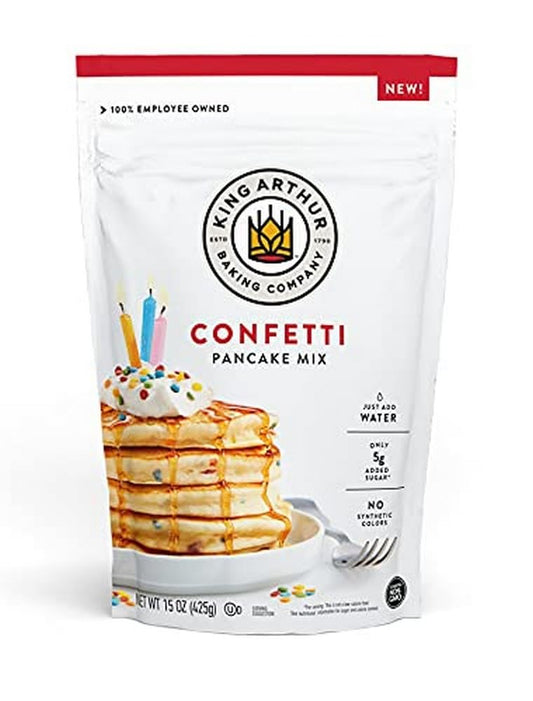 King Arthur Buttermilk Pancake Mix Just Add Water, Sourced Non-GMO, Certified Kosher, 16 Oz