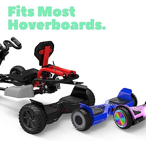 HYPER GOGO Drift GoKart Kit-Hoverboard Attachment,Outdoor Race Pedal Go Cart Car for Kids and Adults