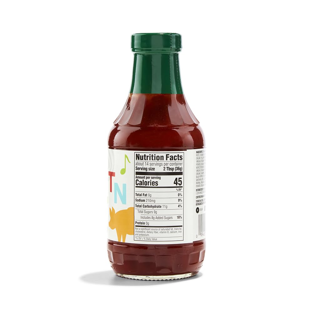 365 by Whole Foods Market, BBQ Sauce Kansas City Organic, 18 Ounce