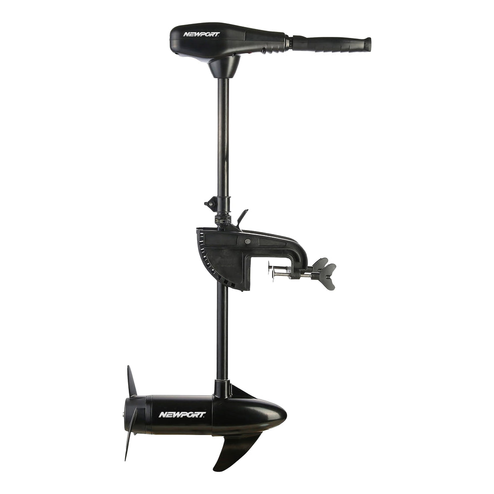 Newport NV-Series 55lb Thrust Saltwater Transom Mounted Trolling Elect ...