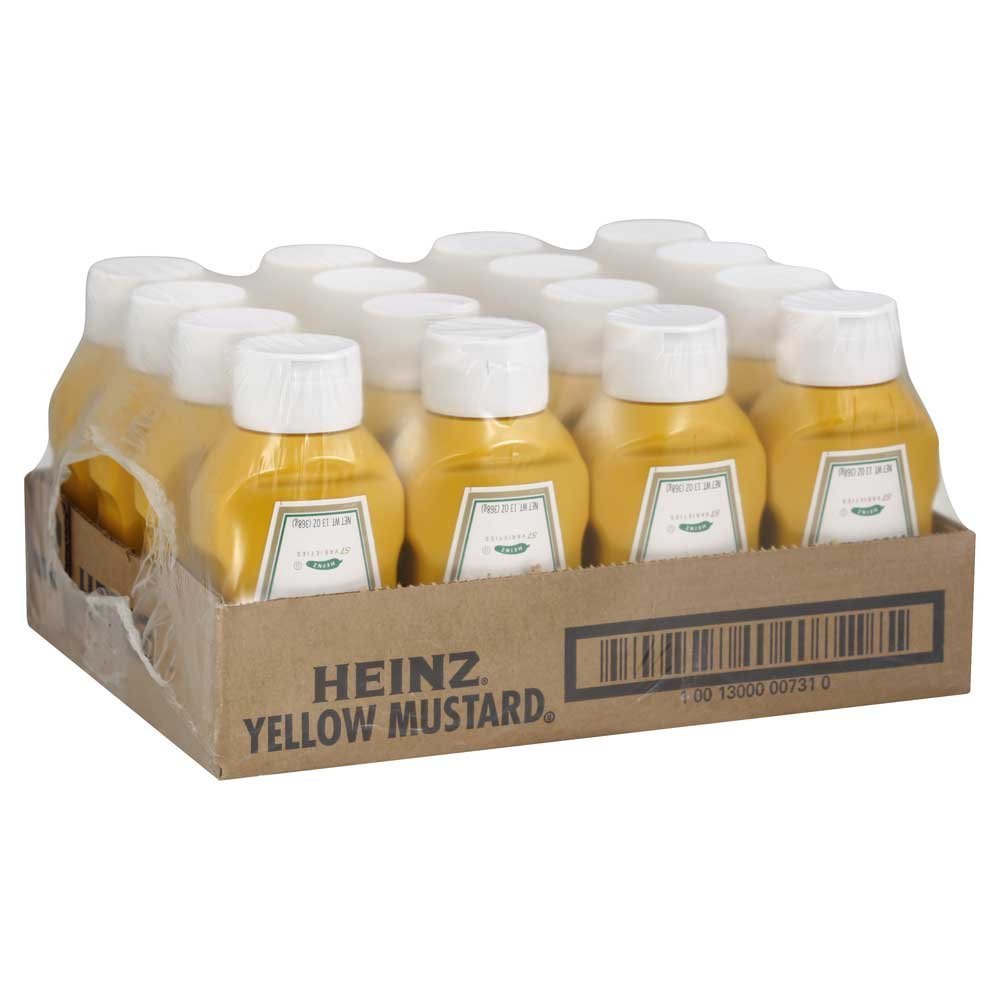 Heinz Yellow Mustard, 20 oz Bottle