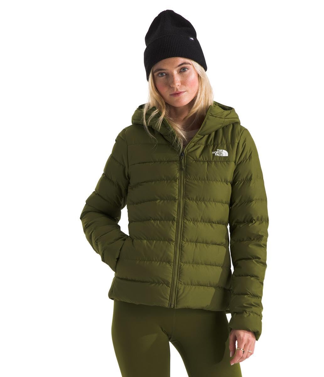 THE NORTH FACE Women's Aconcagua 3 Hooded Jacket | Insulated, Wind & Water Resistant, Attached 3 Piece Hood With Cinch Cord