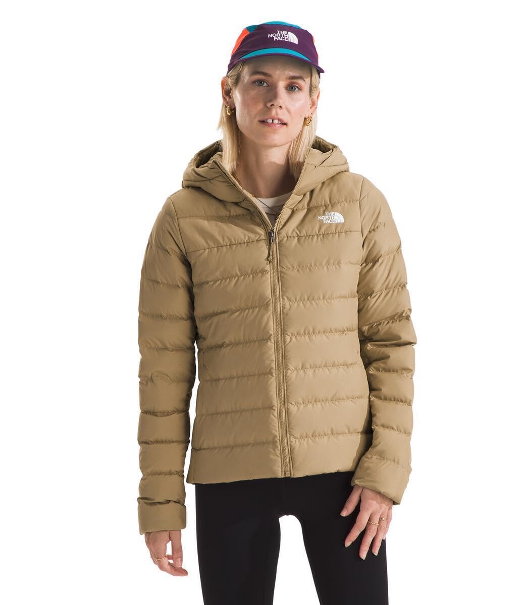 THE NORTH FACE Women's Aconcagua 3 Hooded Jacket | Insulated, Wind & Water Resistant, Attached 3 Piece Hood With Cinch Cord