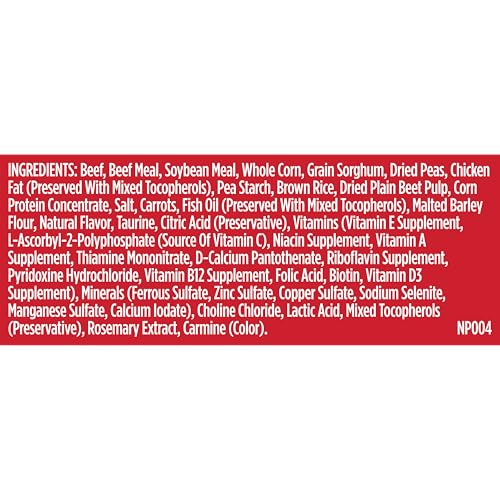 Nutrish Dry Dog Food, Real Beef, Pea & Brown Rice Recipe Whole Health Blend for Adult Dogs, 40 lb. Bag, Packaging May Vary (Rachael Ray)