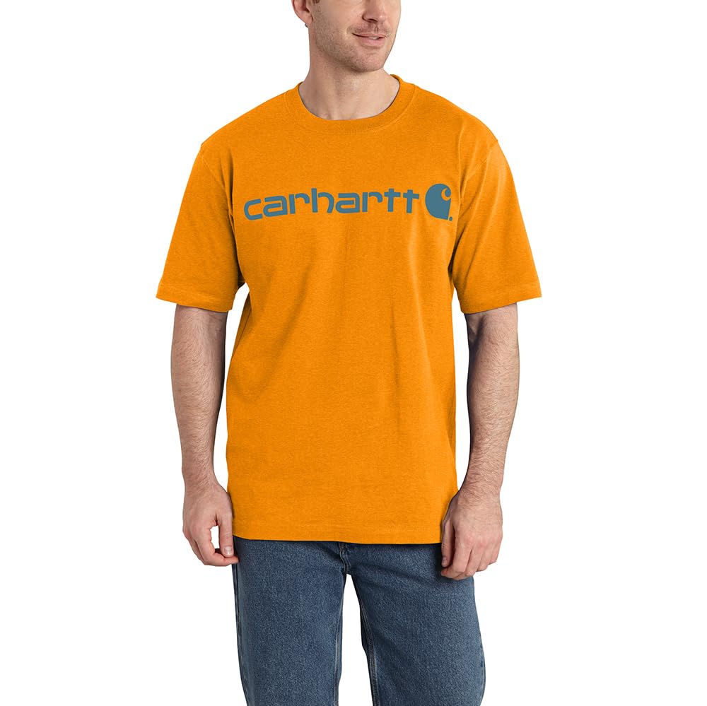 Carhartt Men's K195 Short Sleeve Logo T-Shirt