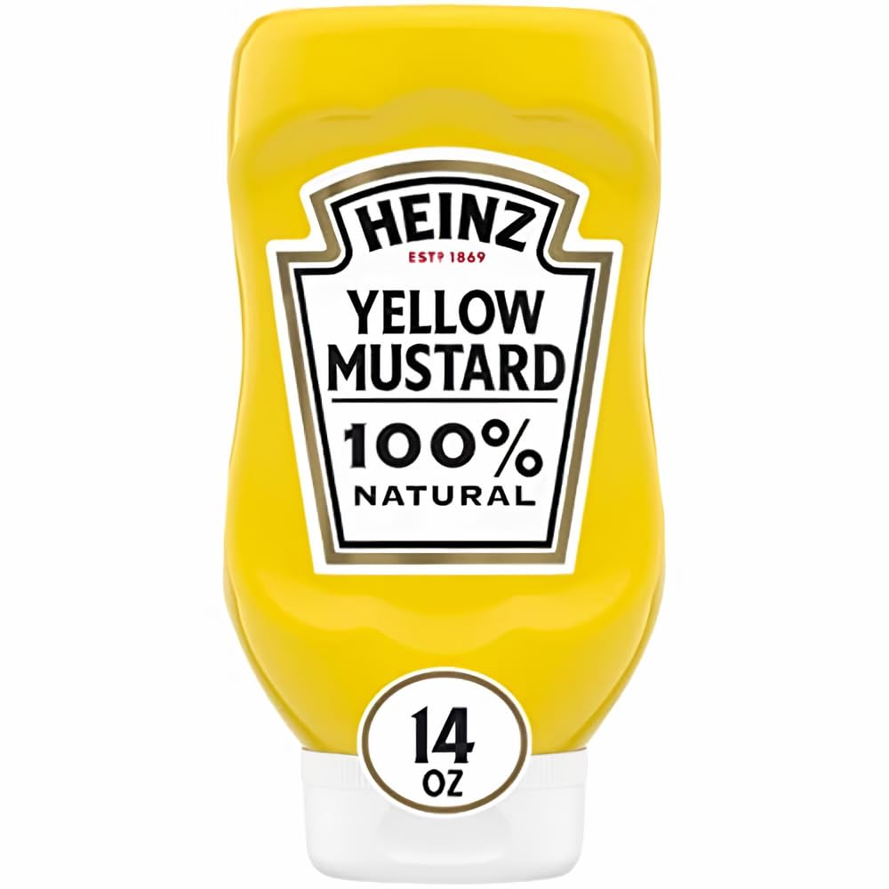 Heinz Yellow Mustard, 20 oz Bottle