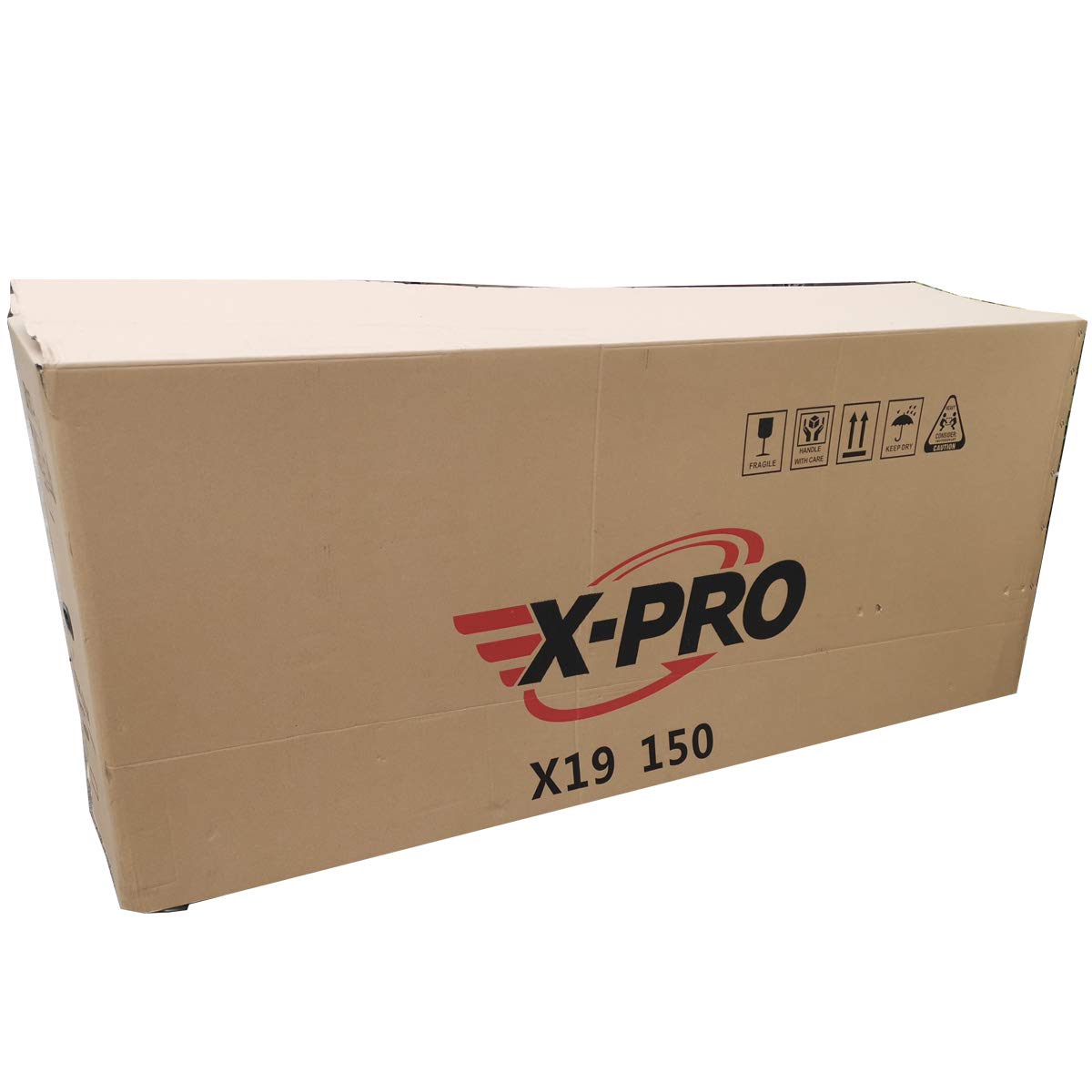 X-PRO 150cc Adult Moped Street Gas Moped 150cc Bike with 12" Aluminum Wheels (Black)