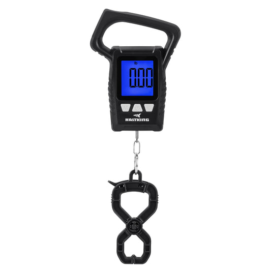 KastKing Fish Scale, WideView Floating Waterproof Digital Scale, 2.5” Large LCD Display, 110lb Capacity, Multi-Mode Pound/Ounces & Kilograms, Stores up to 9 Weights, Fishing Gifts for Men