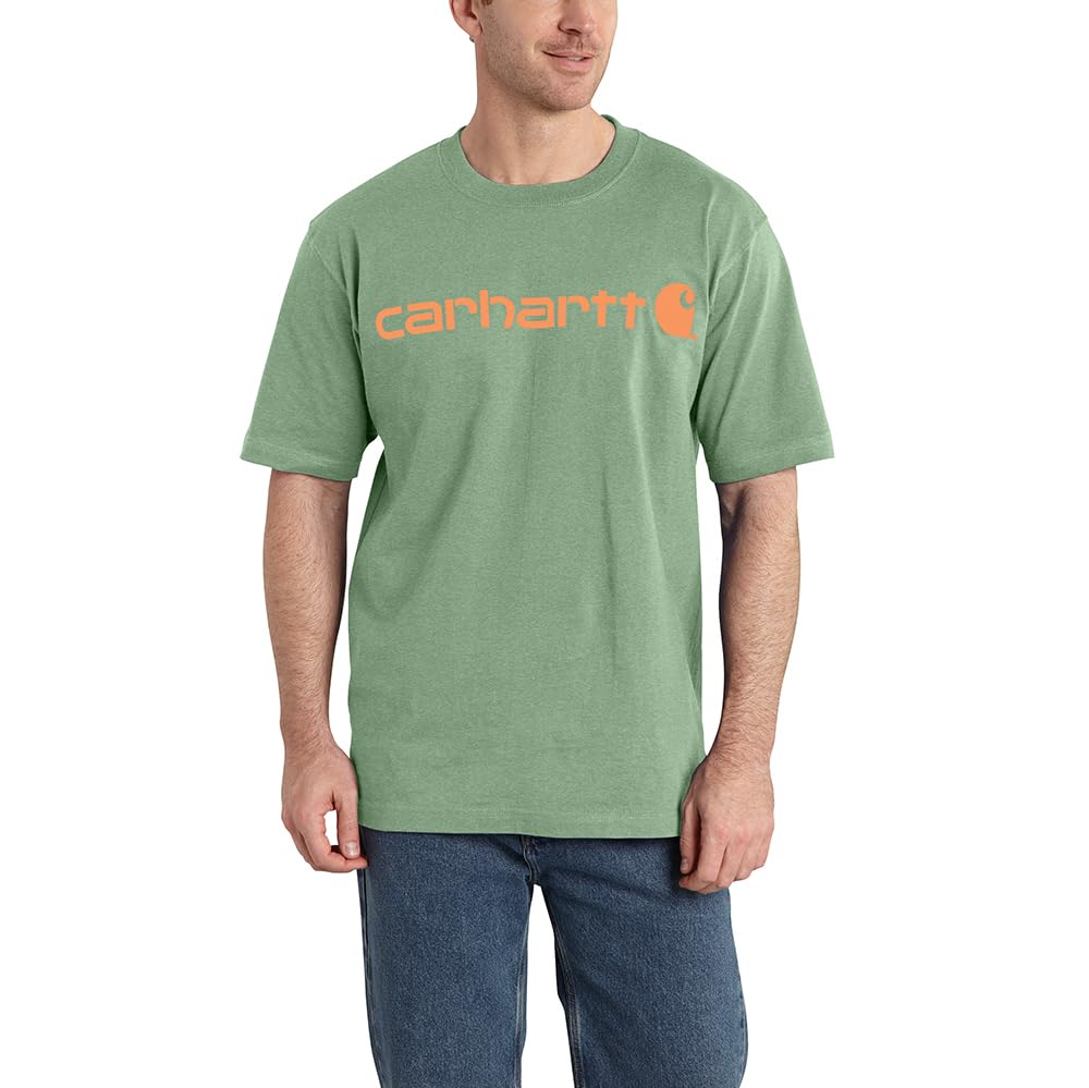 Carhartt Men's K195 Short Sleeve Logo T-Shirt