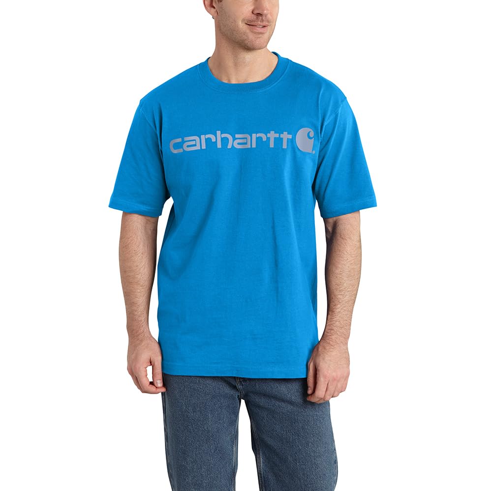 Carhartt Men's K195 Short Sleeve Logo T-Shirt