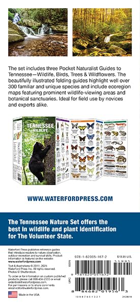 Tennessee Nature Set: Field Guides to Wildlife, Birds, Trees & Wildflowers of Tennessee (Nature Observation North America)
