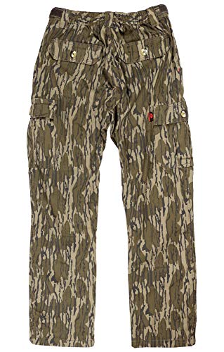 Mossy Oak Men's Hunting Pants Camo Cotton Mill Flex