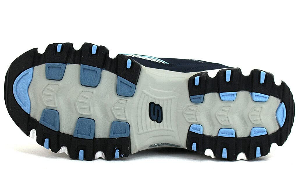 Skechers Women's D'Lites-Life Saver Memory Foam Lace-up Sneaker