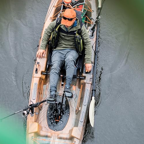 Pelican Catch HDII Premium Angler - Sit-On-Top Fishing Kayak - HyDryve Pedal System & Comfortable Ergocast seat