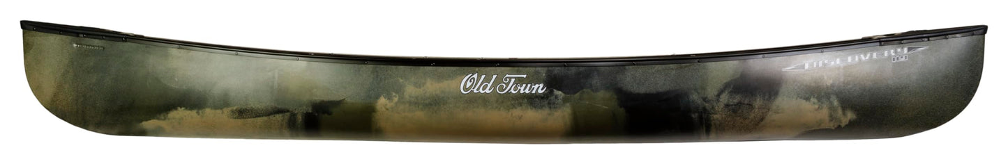 Old Town Canoes & Kayaks Discovery 119 Solo Canoe, Camo, 11 Feet 9 Inches