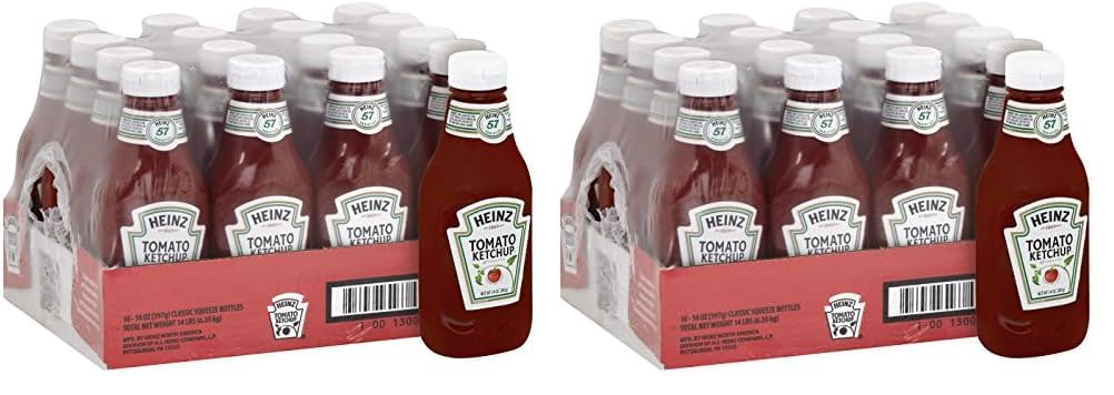 Heinz Ketchup Forever Full Inverted Bottle (20 oz, Pack of 12)