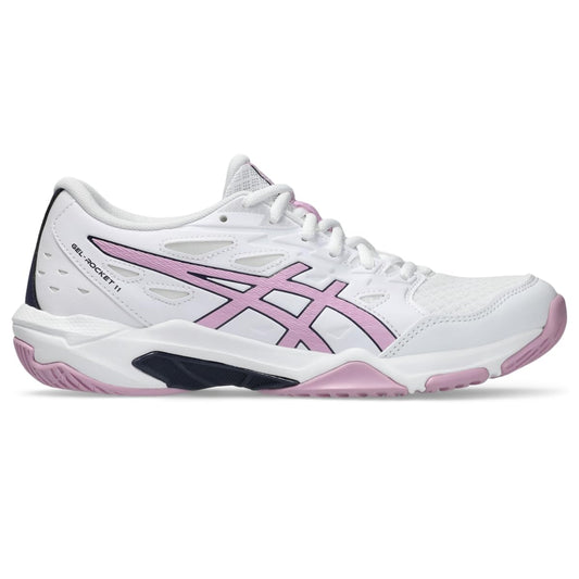 ASICS Women's Gel-Rocket 11 Volleyball Shoes, 9.5, White/Light UBE