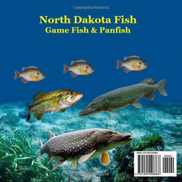 North Dakota Game Fish and Panfish Species Kids Book: Great Book About the Different Types of Fish in North Dakota