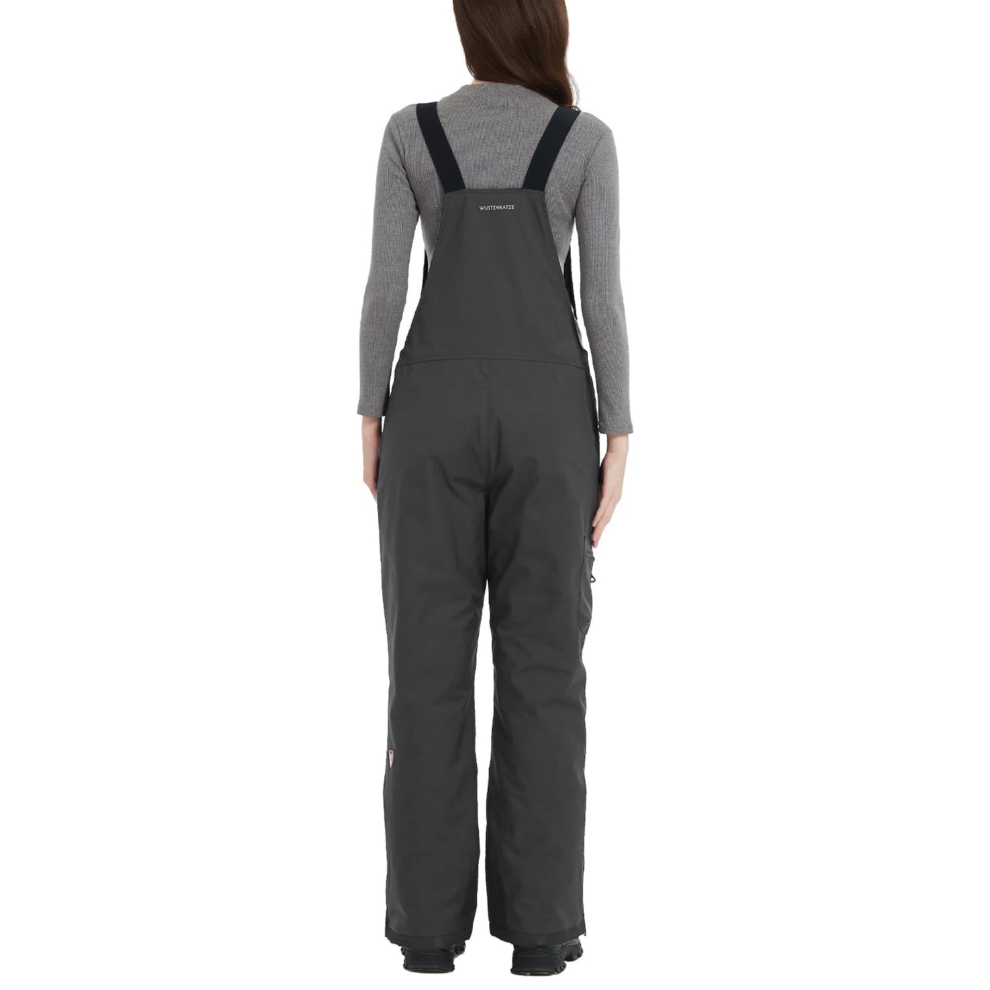 Women's Waterproof Heated Insulated Bib Overalls with Battery Pack