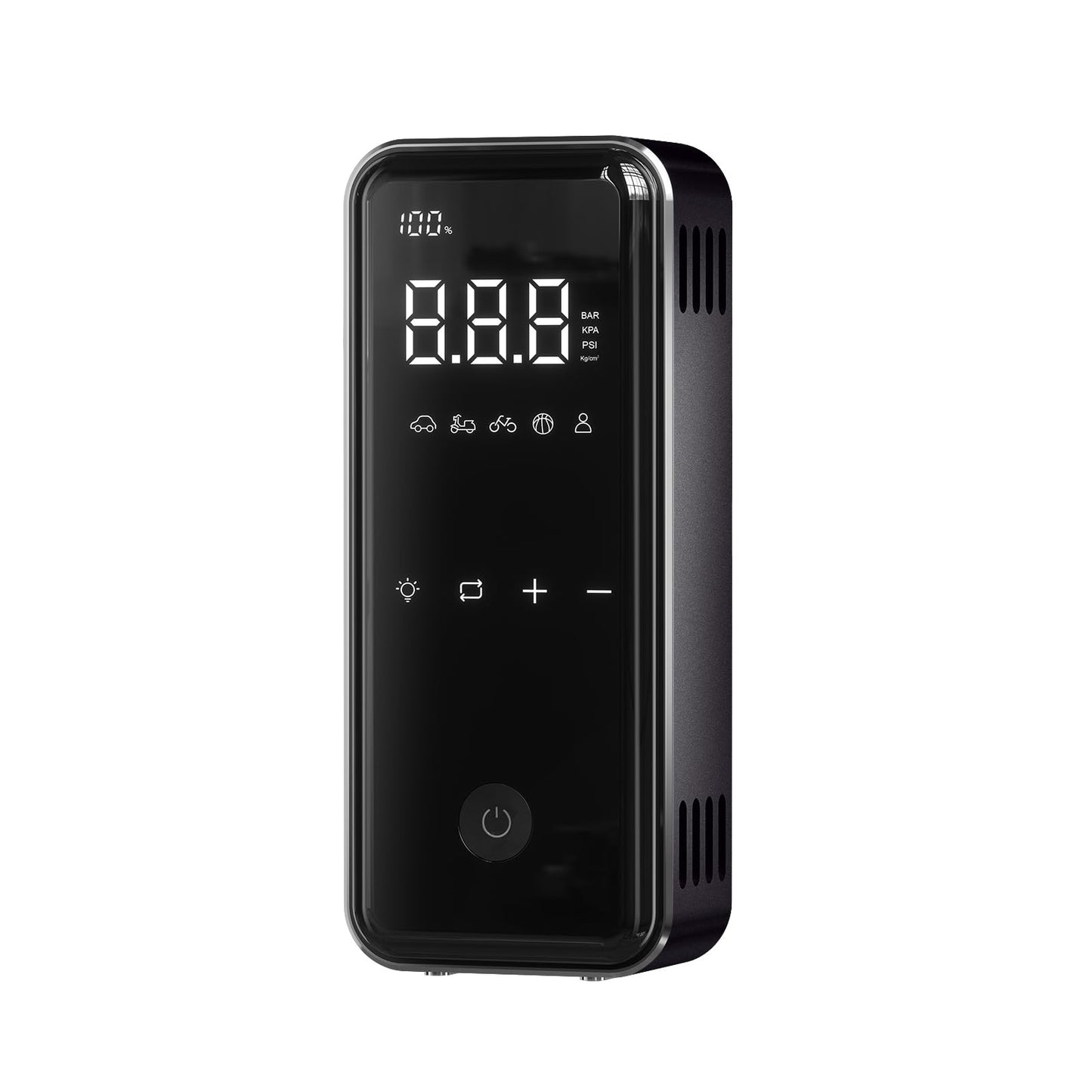DENVIX Tire Inflator Portable Air Compressor, 2X Faster Inflation Cordless Air Compressor, Electric Air Pump for Car Tires with 15000 mAh Battery Capacity, 45W 3X Faster Charging, Deluxe Package.