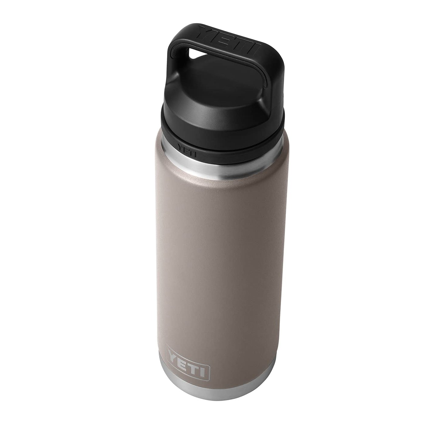 YETI Rambler 26 oz Bottle, Leakproof, Vacuum Insulated, Stainless Steel with Chug Cap, Sharptail Taupe