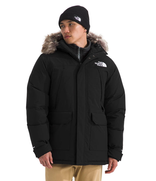 THE NORTH FACE Men's McMurdo Parka | Long Waterproof Winter Jacket With 600 Fill Waterfowl Down Insulation
