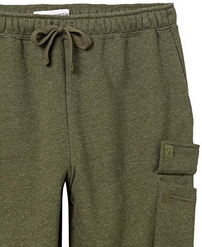 Amazon Essentials Men's Relaxed Fit Cargo Fleece Jogger Sweatpants with Drawstring
