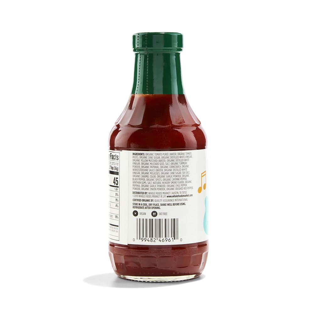 365 by Whole Foods Market, BBQ Sauce Kansas City Organic, 18 Ounce