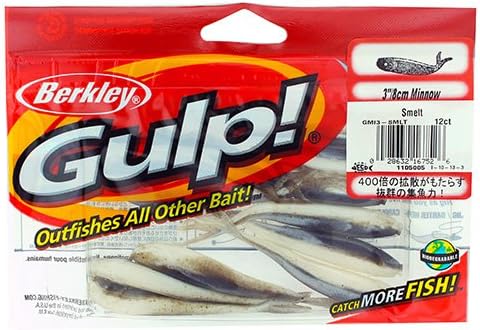 Berkley Gulp!® Minnow - 3" - 12 Per Bag - Smelt