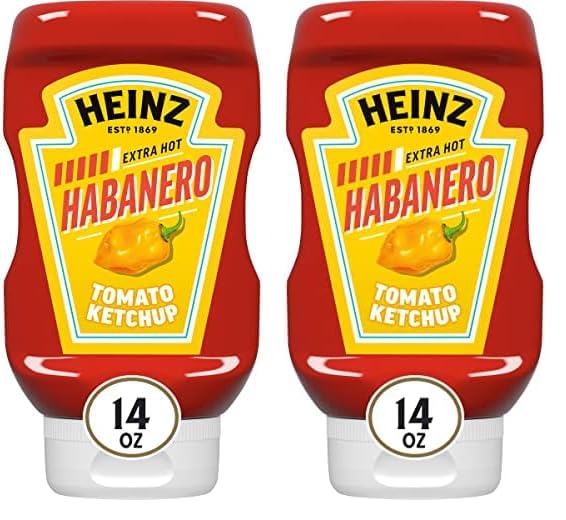 Heinz Ketchup Forever Full Inverted Bottle (20 oz, Pack of 12)