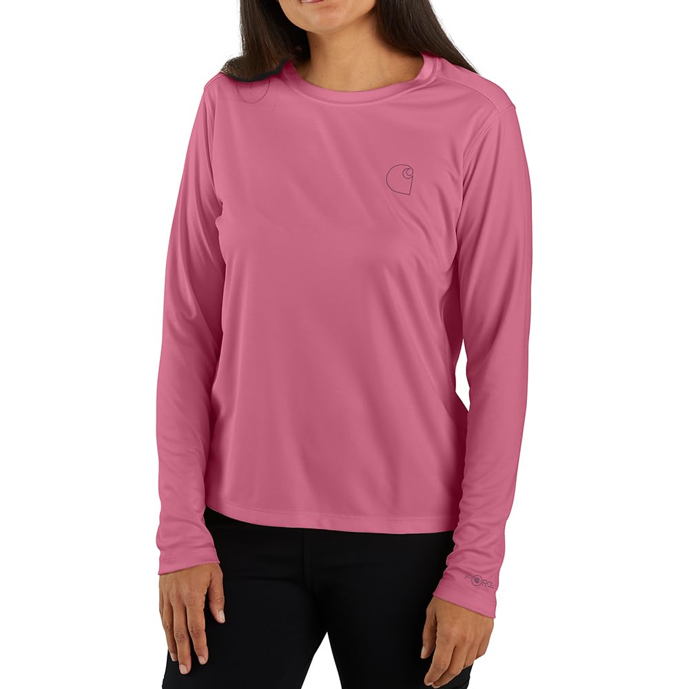 Carhartt Women's Force Sun Defender Lightweight Long-Sleeve Graphic T-Shirt