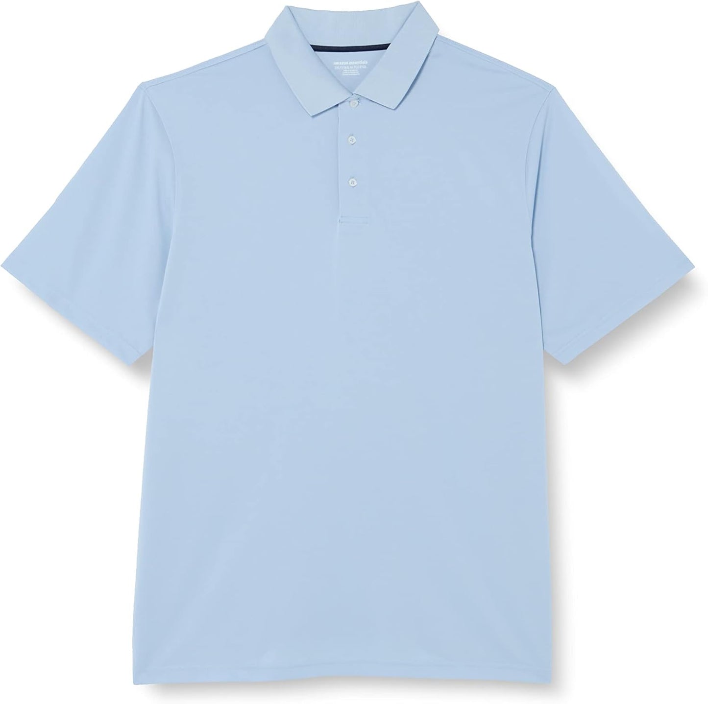 Amazon Essentials Men's Golf Polo Shirt, Quick Dry, Short Sleeve