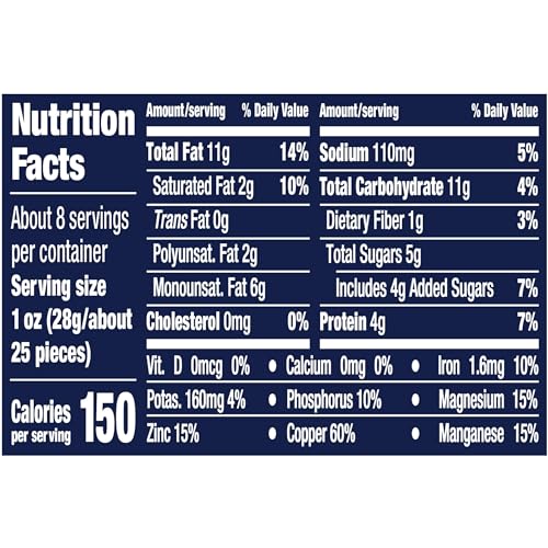 PLANTERS Deluxe Lightly Salted Cashews, Party Snacks, Plant-Based Protein, Quick Snack for Adults, After School Snack, Flavored with Sea Salt, Kosher, 1lb 2.25oz