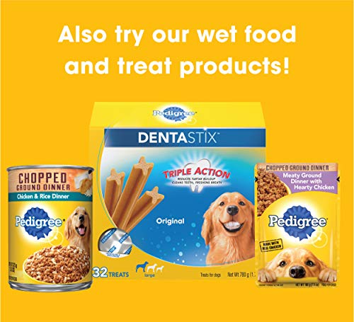 Pedigree Complete Nutrition Adult Dry Dog Food, Grilled Steak & Vegetable Flavor, 18 lb. Bag