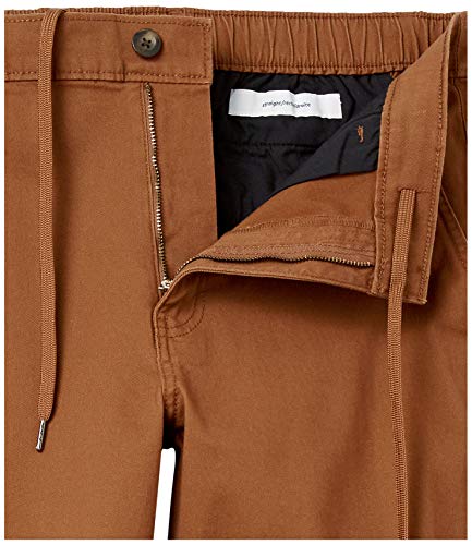 Amazon Essentials Men's Straight-Fit Washed Cotton Chino Jogger Pant