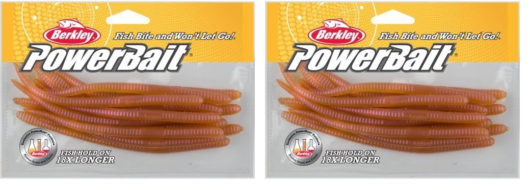 Berkley PowerBait Power Nightcrawler Natural, 6" (13 Count)