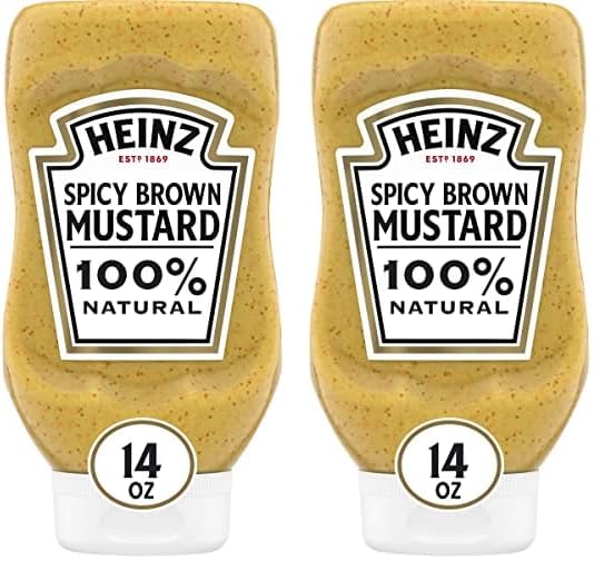 Heinz Yellow Mustard, 20 oz Bottle