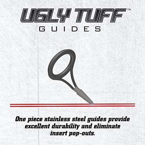 Shakespeare Ugly Stik 7’ Elite Spinning Rod, Two-Piece, 6-14lb Line Rating, Medium Power, Fast Action, 1/4-5/8 oz. Lure Rating