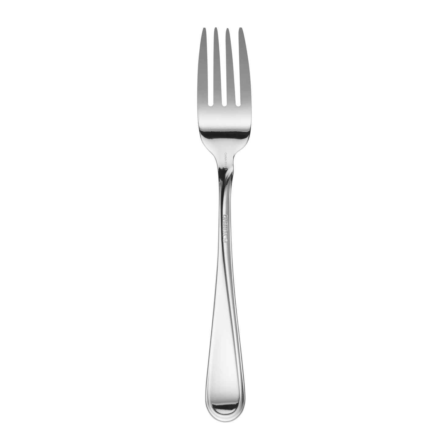 Oneida Silverware Set For 8, Flight 45-Piece Everyday Flatware Set with Serving Utensils, Service For 8, 18/0 Stainless Steel, Dishwasher Safe, Knives Spoons and Forks Set, Dining (Silver, 45 pieces)