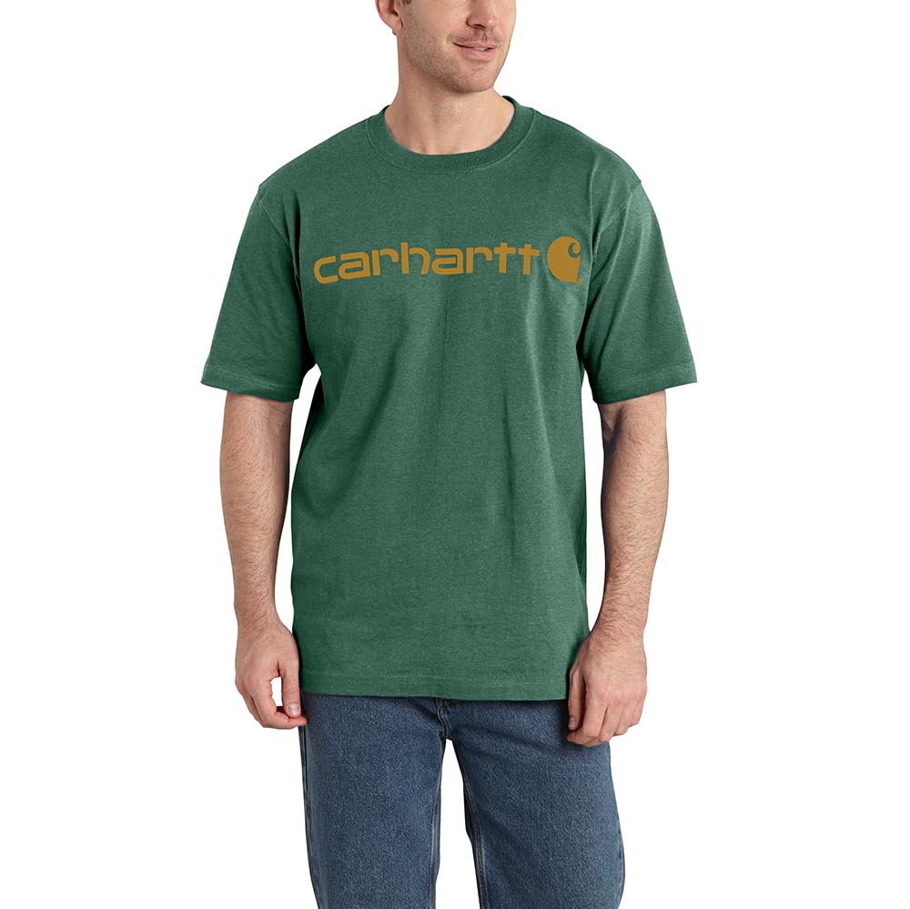 Carhartt Men's K195 Short Sleeve Logo T-Shirt