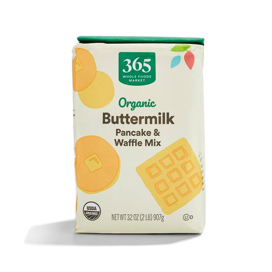 365 by Whole Foods Market, Organic Buttermilk Pancake & Waffle Mix, 32 OZ