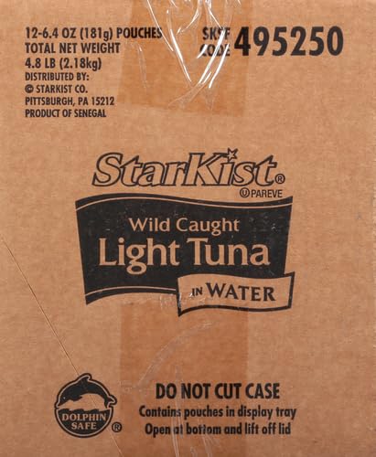 StarKist Chunk Light Tuna in Water, 2.6 Oz, Pack of 24