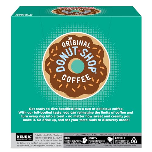 The Original Donut Shop Regular Keurig Single-Serve K-Cup Pods, Medium Roast Coffee, 96 Count