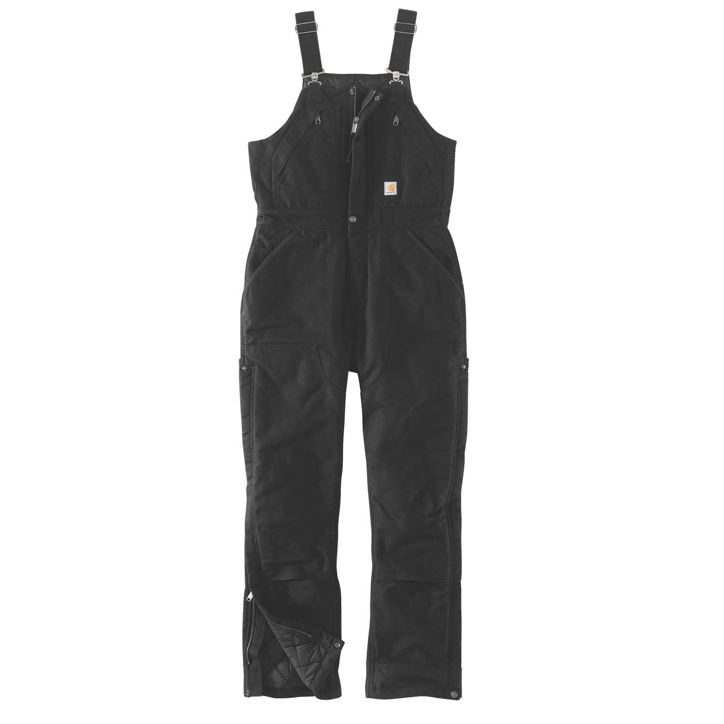 Carhartt Women's Loose Fit Washed Duck Insulated Biberall