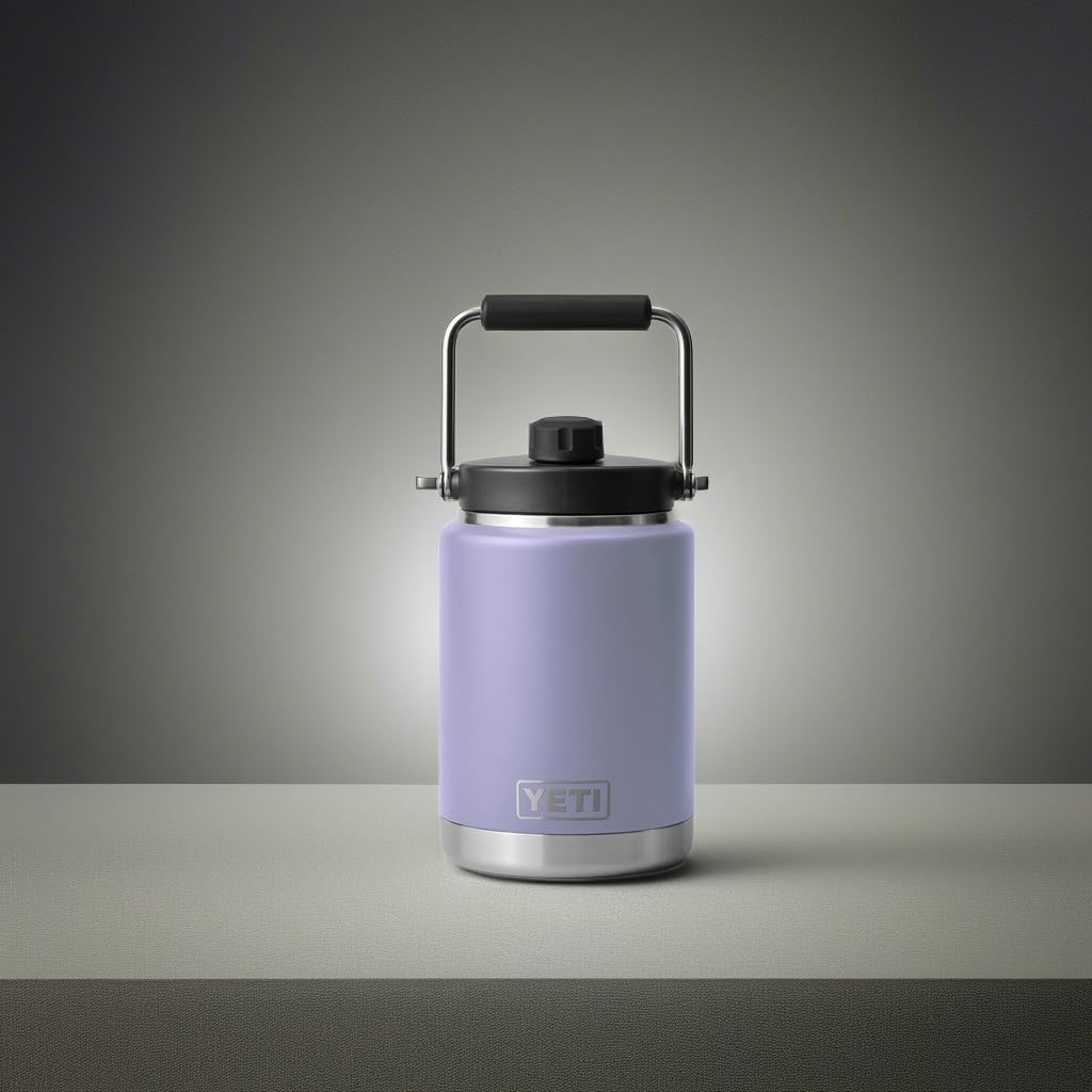 YETI Rambler Half Gallon Jug, Vacuum Insulated, Leakproof, Stainless Steel with MagCap